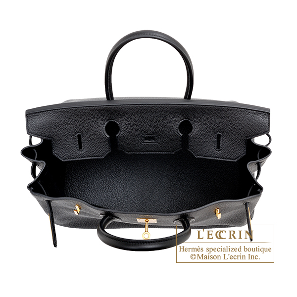 Hermès Birkin 35cm Veau Togo Black Noir 89 Gold Hardware – SukiLux