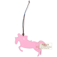 Hermes　Petit H GM　Jockey　Pink/Brown　Calf/Silk