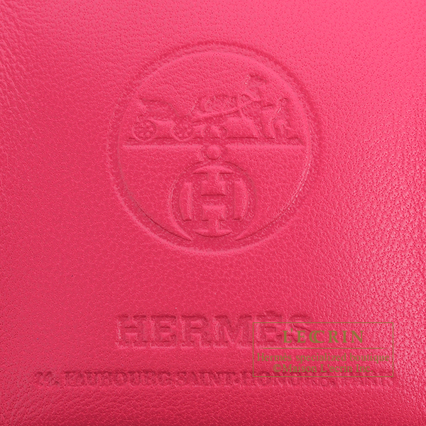 Hermes　Sac orange　Rose mexico　Agneau/Swift leather