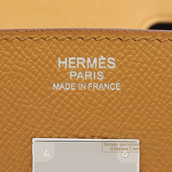 Hermes Birkin bag 30 Sesame Epsom leather Silver hardware | L'ecrin ...
