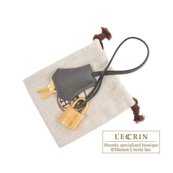 Hermes　Birkin bag 30　Vert gris　Togo leather　Gold hardware