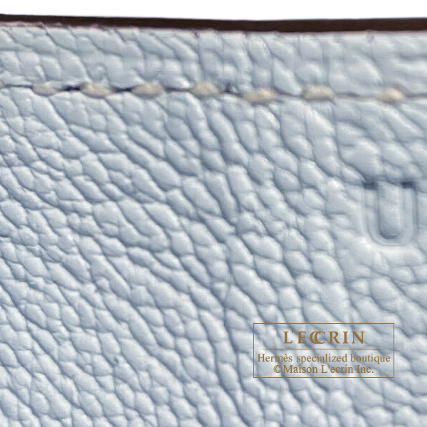 Hermes　Birkin Verso bag 25　Bronze dore/　Blue brume　Togo leather　Silver hardware