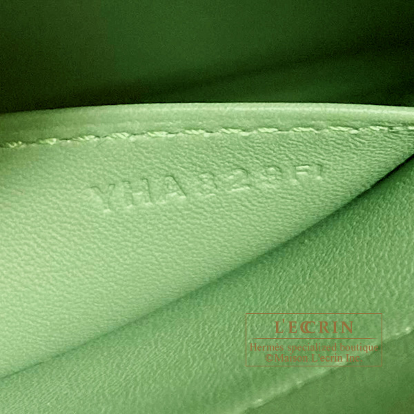 Hermes　Bolide bag 27　Vert criquet　Epsom leather　Gold hardware