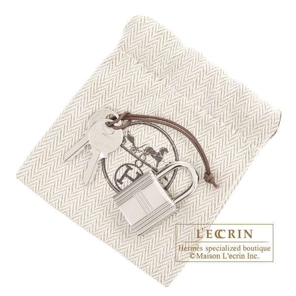Hermes　Picotin Lock bag MM　Blue saphir　Maurice leather　Silver hardware