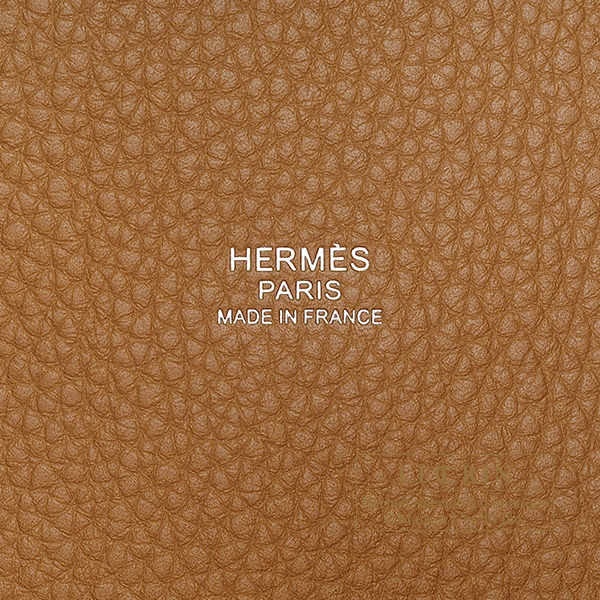 Hermes　Picotin Lock casaque bag PM　Rouge coeur/　Gold　Clemence leather　Silver hardware