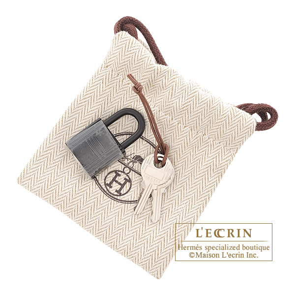 Hermes Picotin Lock Monochrome bag PM So-black Black Clemence leather ...