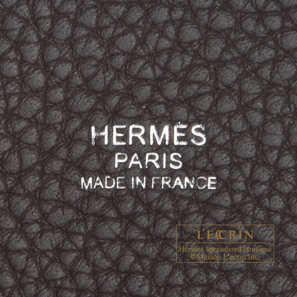 Hermes　Picotin Lock bag 18/PM　Macassar　Clemence leather　Silver hardware