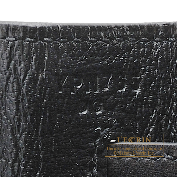 エルメス　ケリー32/外縫い　ブラック　ボックスカーフ　ゴールド金具