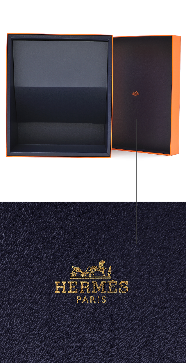 エルメス「バーキンセリエカザック」オレンジボックスの画像