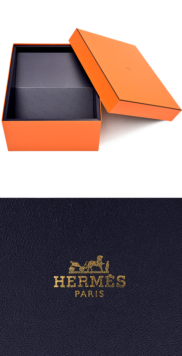 エルメス「バーキンセリエカザック」オレンジボックスの画像